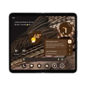 Google Pixel Fold - Unlocked Android 5G Smartphone with Telephoto Lens and Ultrawide Lens - Foldable Display - 24-Hour Battery - Obsidian - 512 GB