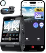 Limited-Time Sale for Summer Surprises AED 99د.إ：VIOFO A229 Pro 4K HDR Dash Cam, Dual STARVIS 2 IMX678 IMX675, 4K+2K Front and Rear Car Camera, 2 Channel with HDR, Voice...